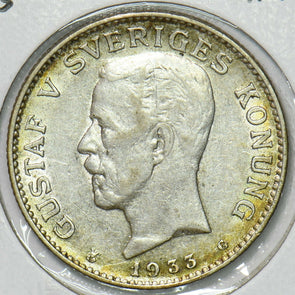 Sweden 1933 Krona 197053 combine shipping