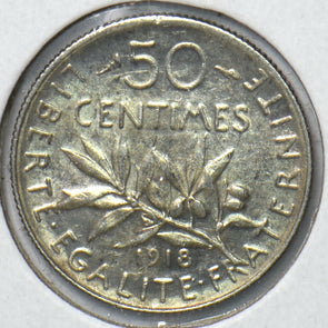 France 1918 50 Centimes 193167 combine shipping