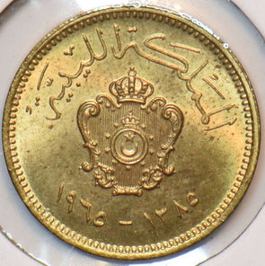 Libya 1965 AH 1385 Millieme 295350 combine shipping