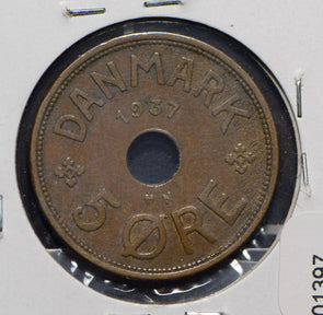 Denmark 1937 5 Ore  901397 combine shipping
