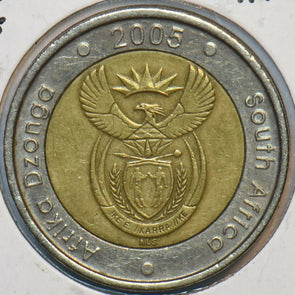 South Africa 2005 5 Rand Wildebeest animal 903388 combine shipping
