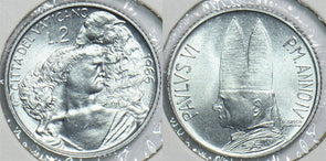 Vatican 1966 2 Lire 198408 combine shipping