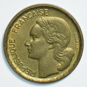France 1951 10 Francs Roosteranimal 240937 combine shipping