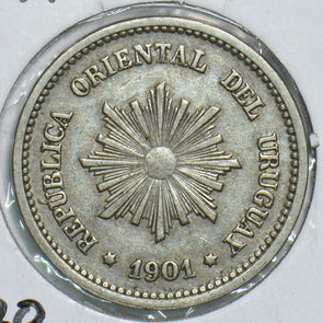 Uruguay 1901 A 2 Centesimos 298973 combine shipping