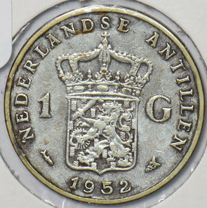Netherlands Antilles 1952 Gulden 194250 combine shipping