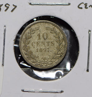 Netherlands 1897 10 Cents  900962 combine shipping