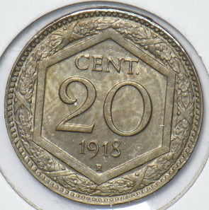 Italy 1919 R 20 Centesimi 490815 combine shipping