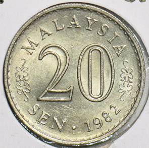 Malaysia 1982 20 Sen 904274 combine shipping
