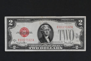 US 1928 G $2 VF- United States Notes Red Seal RN0054 combine shipping