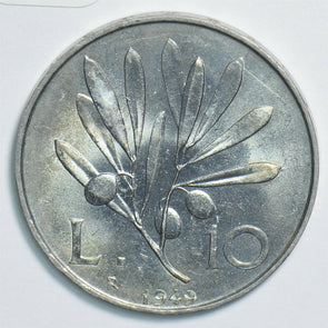 Italy 1949 10 Lire 198168 combine shipping