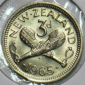 New Zealand 1965 3 Pence 196426 combine shipping
