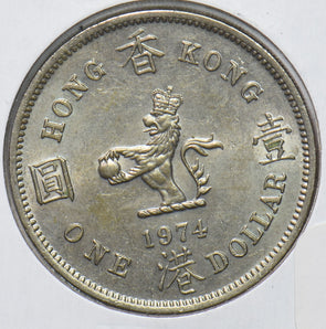Hong Kong 1974 Dollar  191881 combine shipping