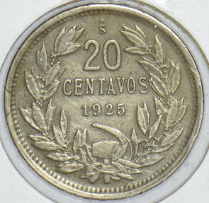 Chile 1926 20 Centavos Condor animal 291197 combine shipping