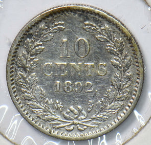 Netherlands 1892 10 Cents  291305 combine shipping