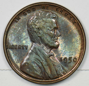 1950 Lincoln Wheat Cent BN Proof U0352