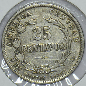Costa Rica 1889 25 Centavos 290731 combine shipping