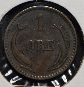 Denmark 1882 Ore Dolphin animal  901511 combine shipping