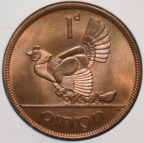 Ireland 1964 Penny Hen with Chicks animal 195024 combine shipping