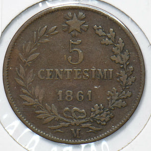 Italy 1861 5 Centesimi  191885 combine shipping
