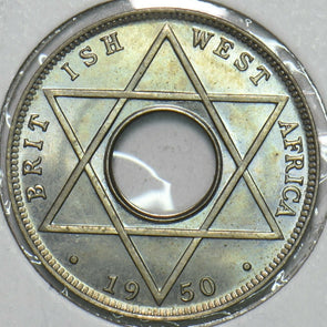 British West Africa 1950 1/10 Penny 196757 combine shipping