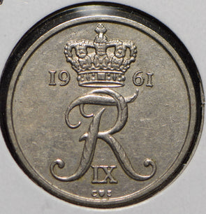 Denmark 1961 25 Ore  901447 combine shipping