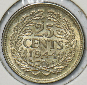Netherlands 1944 P 25 Cents 151023 combine shipping