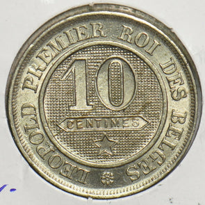 Belgium 1863 10 Centimes UNC 491436 combine shipping