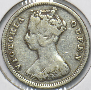 Hong Kong 1895 10 Cents 192810 combine shipping