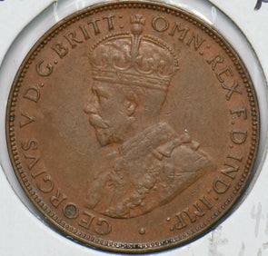 Australia 1933 1/2 Penny Georgivs V 293069 combine shipping