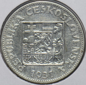 Czechoslovakia 1931 10 Korun 150378 combine shipping