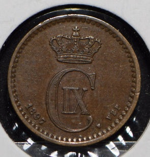 Denmark 1897 Ore Dolphin animal  901463 combine shipping
