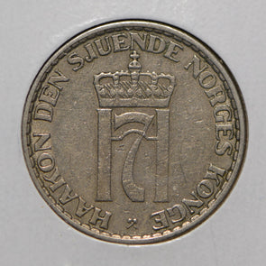 Norway 1955 Krone Lion animal  900816 combine shipping