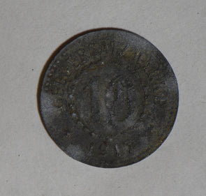 Poland 1917 ~24 Posen Trzcianka  10 Pfennig  GE0122 combine shipping