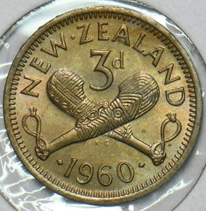 New Zealand 1960 3 Pence 297613 combine shipping
