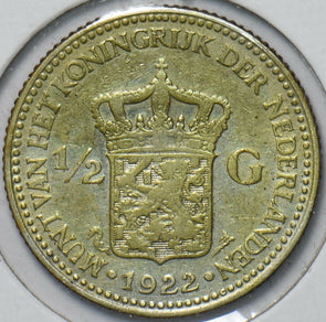 Netherlands 1932 1/2 Gulden Lion animal 193958 combine shipping