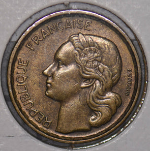 France 1952 10 Francs Rooster animal  900430 combine shipping