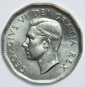 Canada 1949 5 Cents Beaver 298712 combine shipping