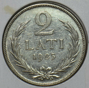 Latvia 1925 2 Lati 490724 combine shipping