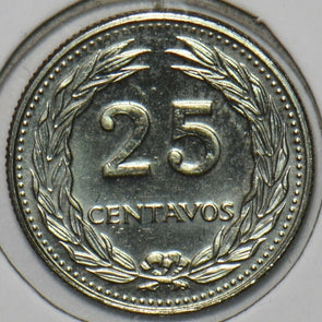 El Salvador 1973 25 Centavos 151934 combine shipping