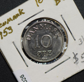 Denmark 1953 10 Ore  900026 combine shipping