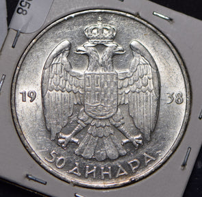 Yugoslavia 1938 50 Dinara  292058 combine shipping