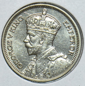 New Zealand 1936 6 Pence Silver George V King Emperor Huia bird 491495 combine s