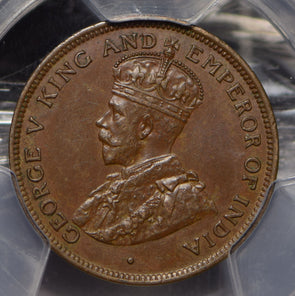 British Honduras 1914 Cent PCGS MS62BN PC0765 combine shipping