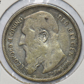 Belgium 1904 2 Francs 240246 combine shipping