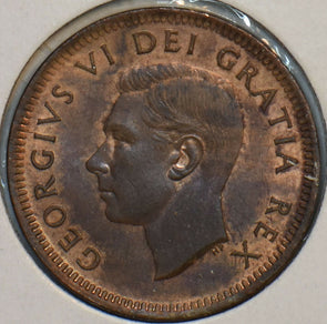 Canada 1952 Cent BU 903595 combine shipping