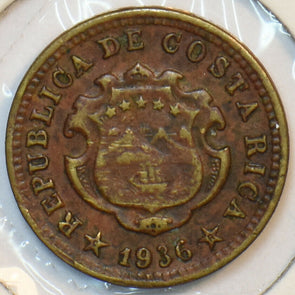 Costa Rica 1936 5 Centimos 152184 combine shipping