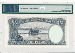 New Zealand 1960 ~7 5 Pound PMG GEM UNCIRCULATED 65 EPQ PM0125 pick# 160d combin
