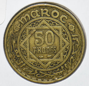 Morocco 1951 AH 1371 50 Francs 901536 combine shipping