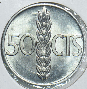 Spain 1966 50 Centimos 1967 198426 combine shipping