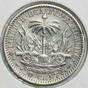 Haiti 1890 20 Centimes 298138 combine shipping